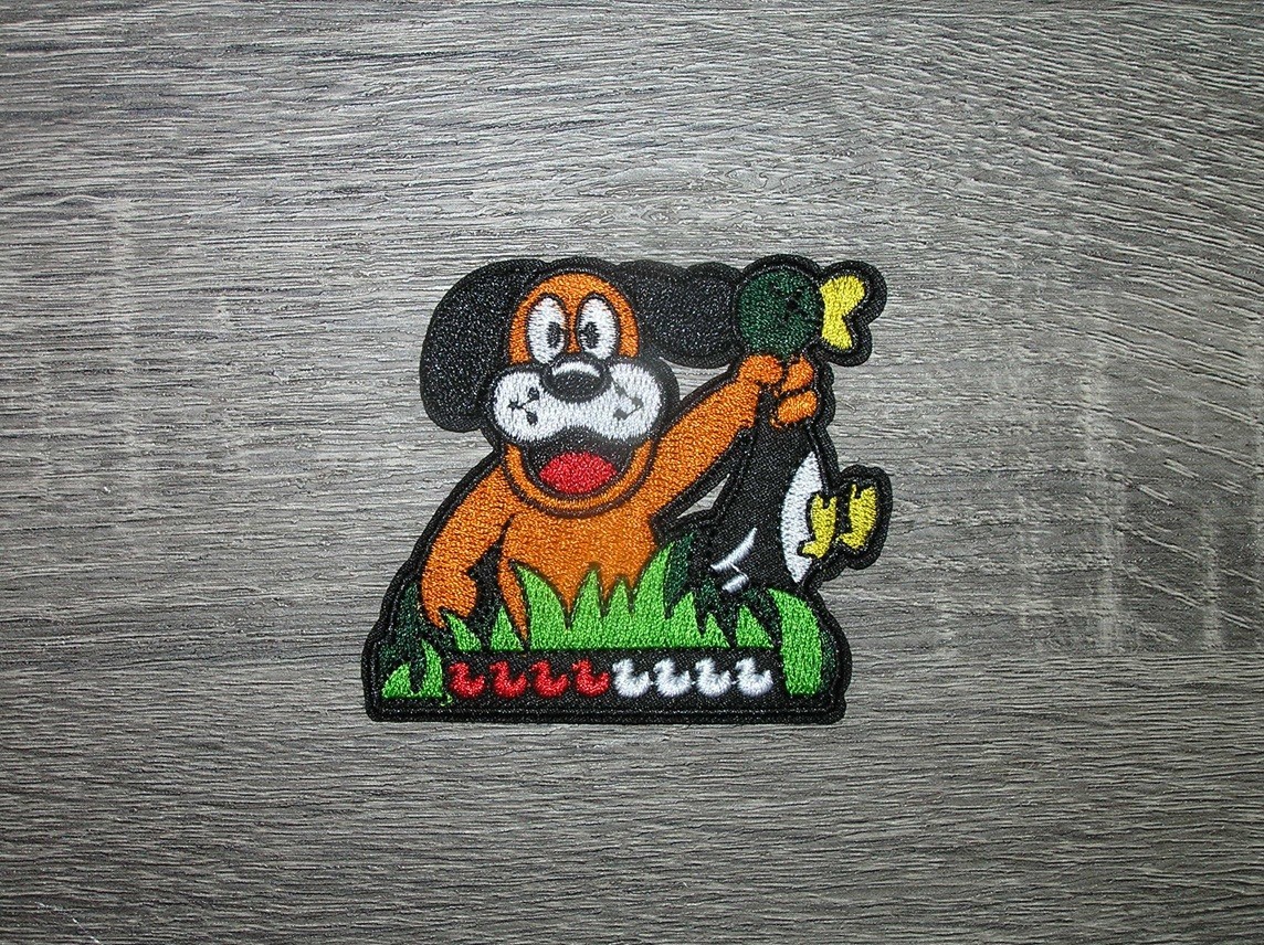 Nintendo Duck Hunt Retro Video Game Embroidered Iron On Patch 3" x 2.75"