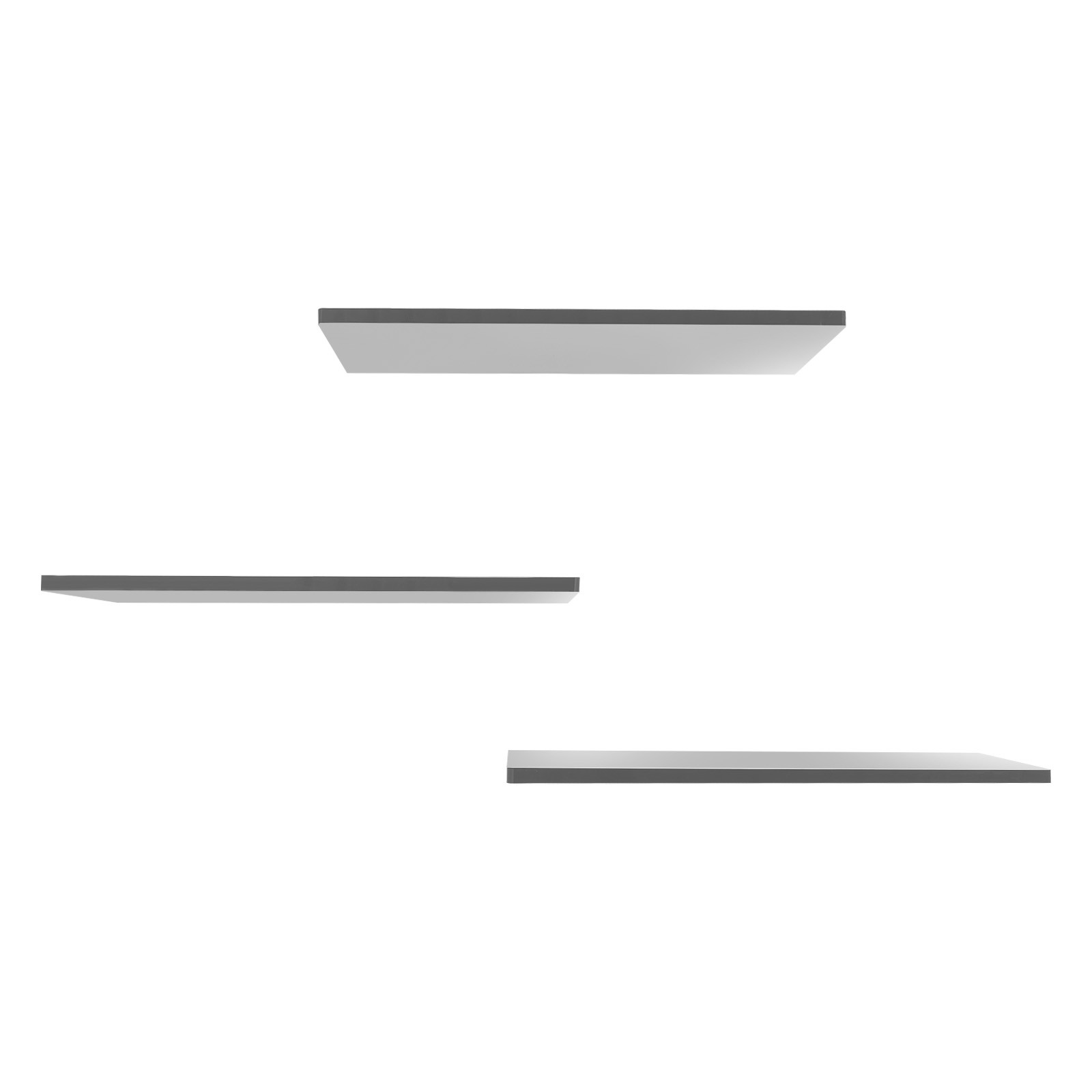 66lbs Load 3 Piece Wall-mounted Shelves Premium Floating Shelve For Office