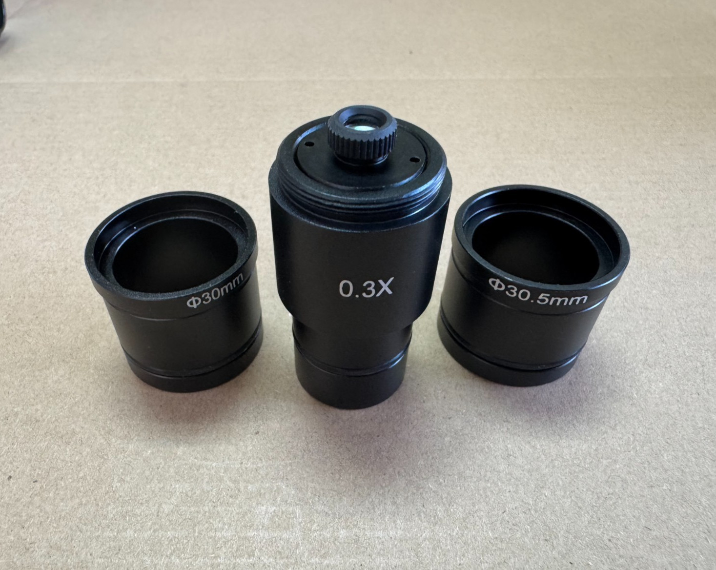 0.3X Microscope Camera Adapter Lens for Biological Stereo Microscope CCD Camera