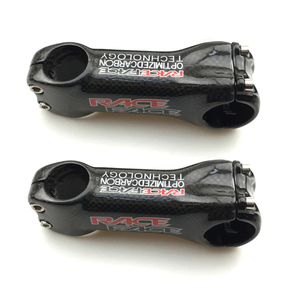 Full Carbon Fiber Bike Stem 70-120mm MTB Road Bicycle Handlebar Stems 6° Degree