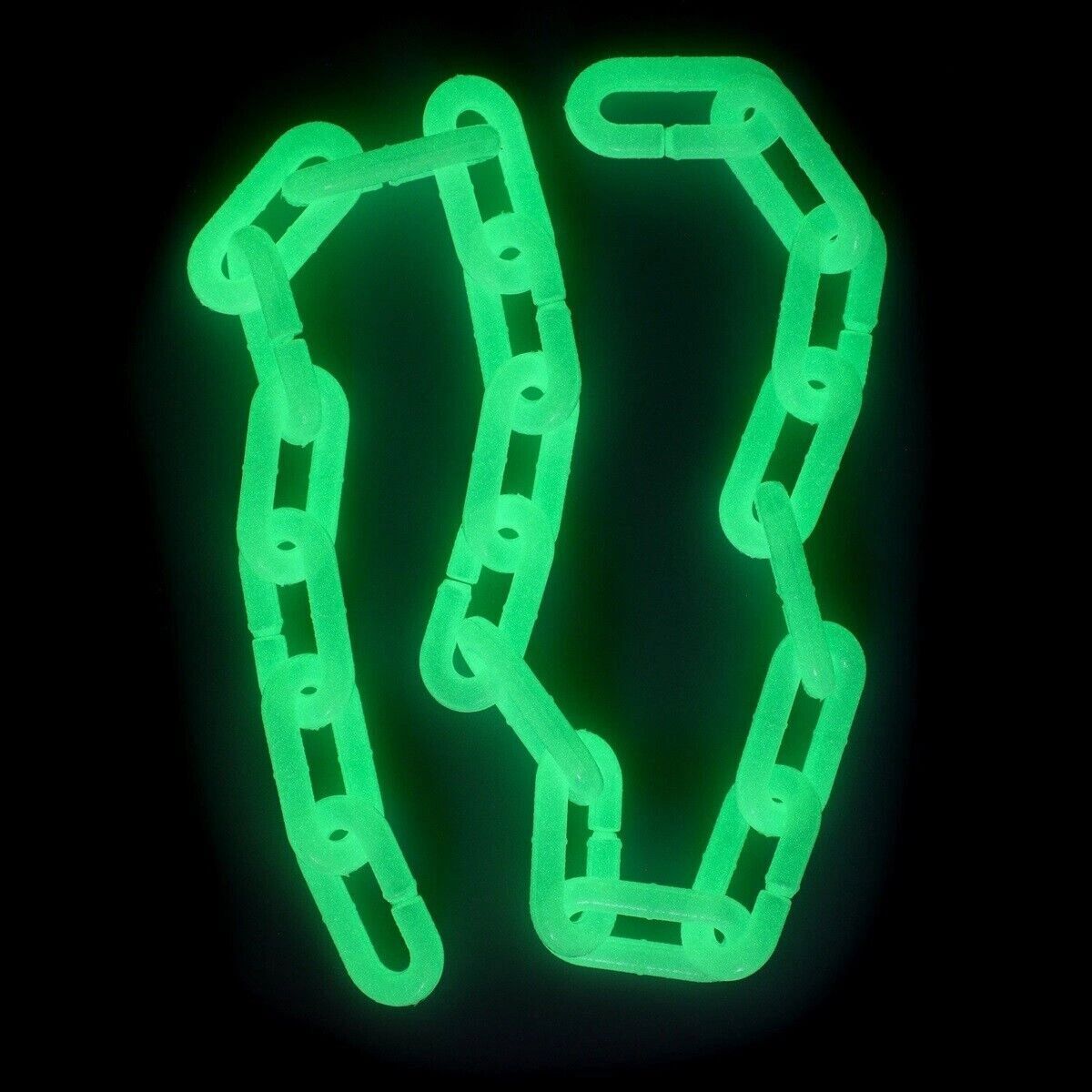 40” GLOW PLASTIC CHAIN Christmas Carol Ghost Jacob Marley Pirate Prop Decoration