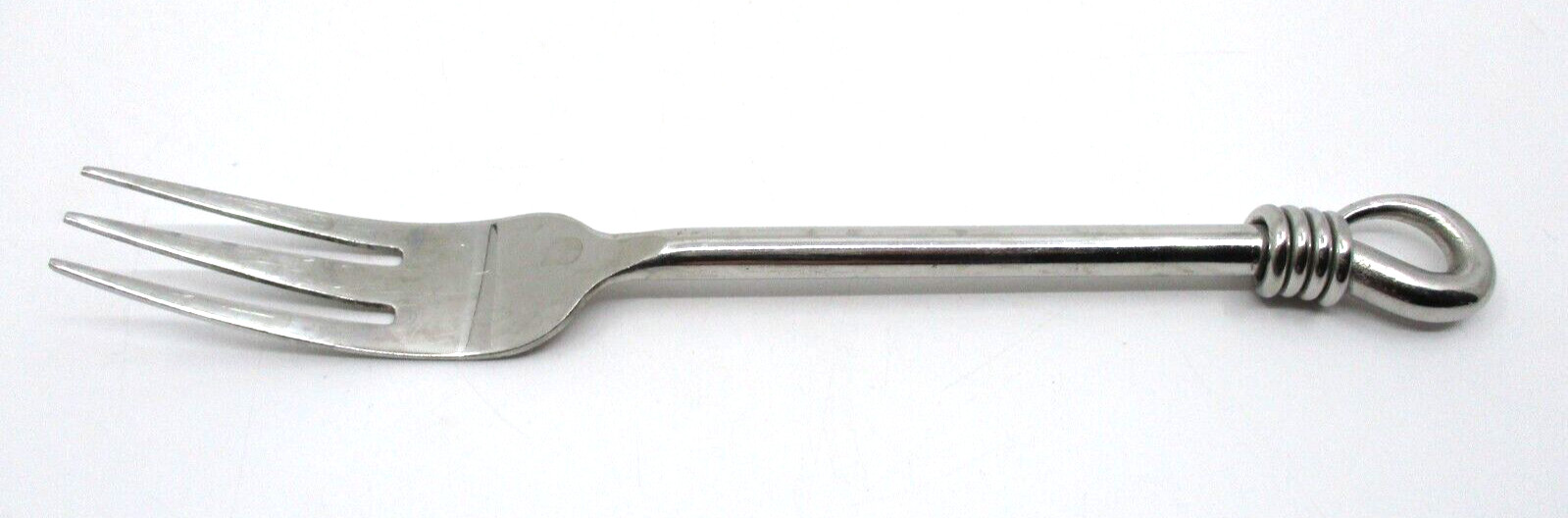 GOURMET SETTINGS STAINLESS TWIST DINNER FORK (Worn stamp) - 8 1/4" - 10P
