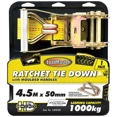 LM10180 - PkTool -  1pc 4.5mtr RATCHET TIE DOWN