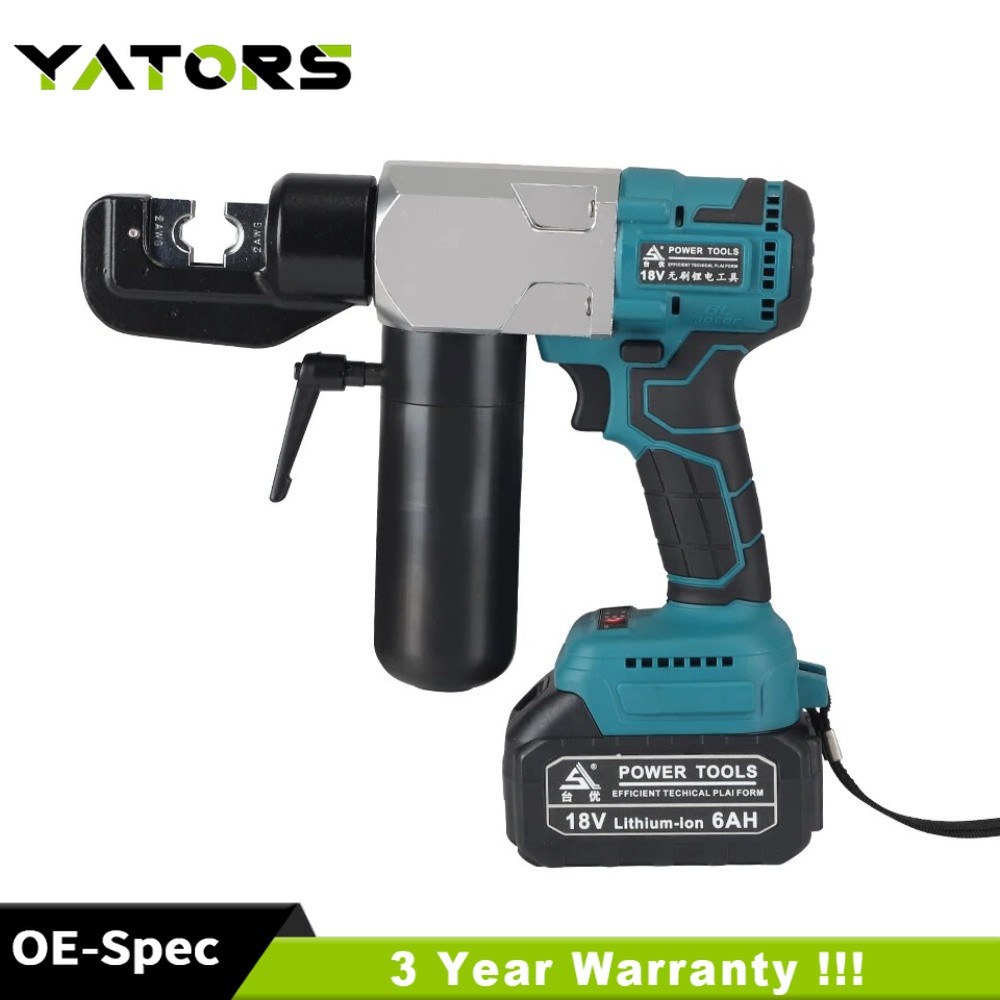 Battery Powered Hydraulic Crimping Tools Cordless Electric Hydraulic Clamp