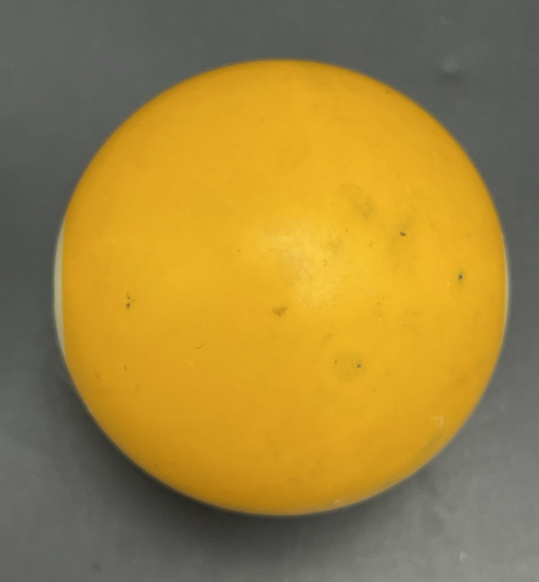 Vintage 2 1/4" Billiard Ball Pool Ball Replacement Ball Solid #1 Yellow