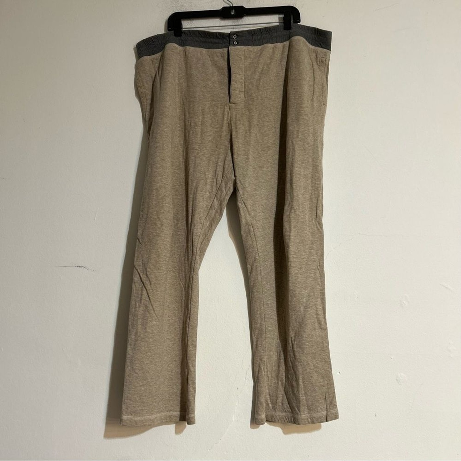 Carbon2Cobalt Rare Form Tan Cotton Sweatpants Size XL Loungewear Casual