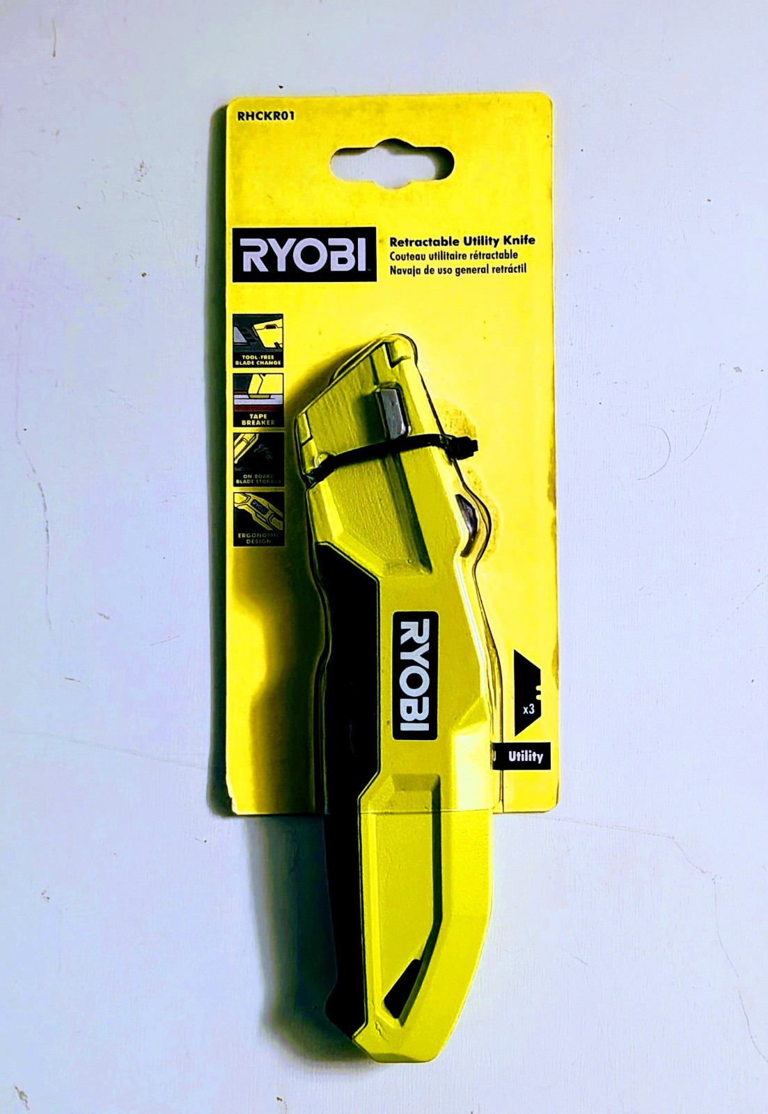 Ryobi Utility Knife Set (Retractable RHCKR01 & Folding RHCKF01)