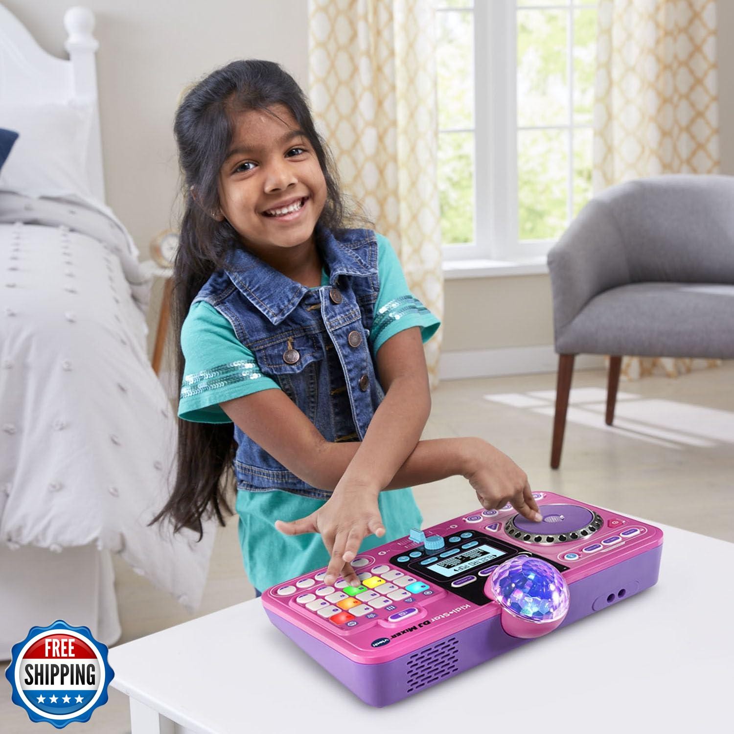 VTech Kidi Star DJ Mixer, Pink