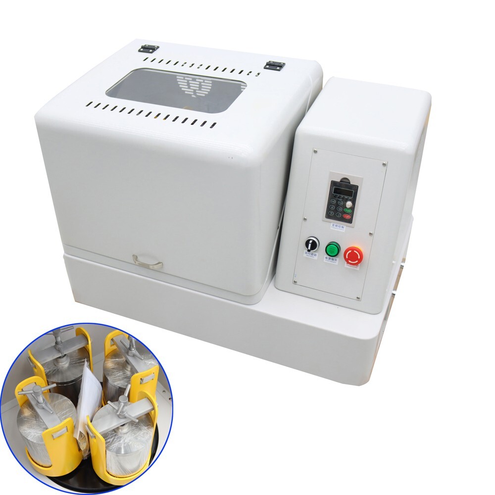 Four Tank Lab Planetary Ball Grinding Miller Vibrating Ball MIll Crusher  1L