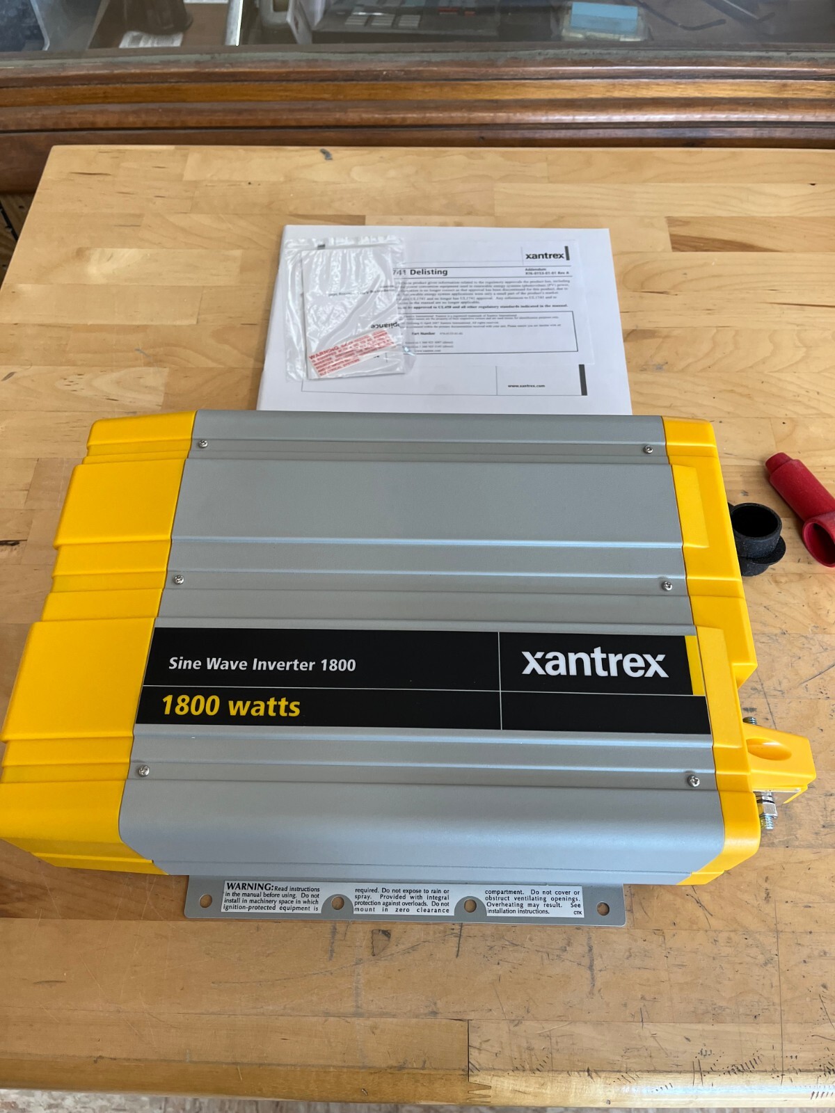 Xantrex 806-1802 Prosine 1800, 1800 Watt Sine Wave Inverter with Transfer