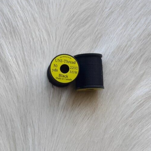Fly Tying Thread. Uni- thread (20 Spool Combo) Size 3/0 50 yard spools, .