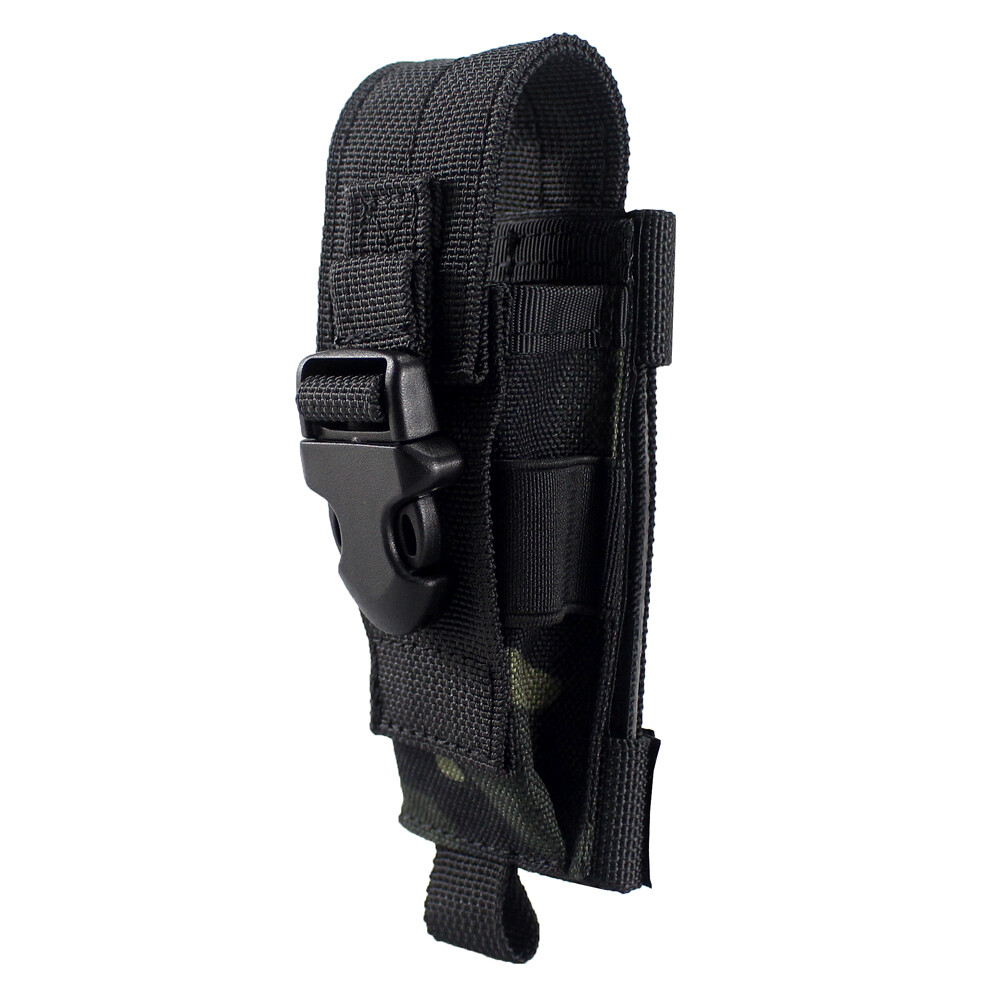 Tactical MOLLE Multitool Nylon Pack Utility Pouch for Flashlight Knife Pen Mag