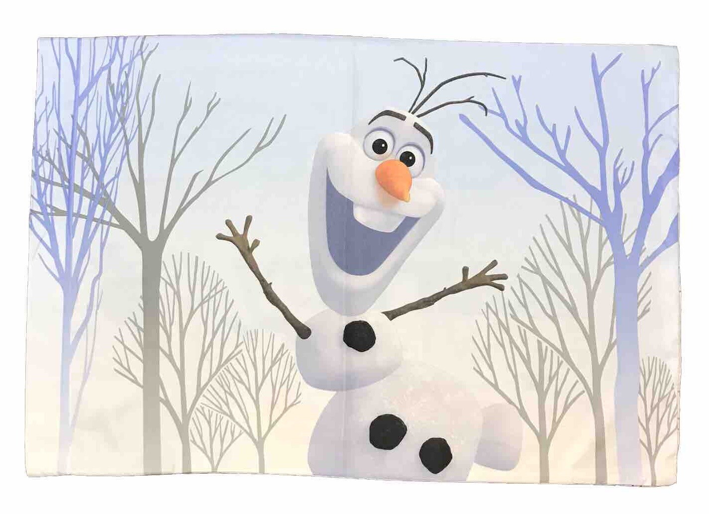 Disney Frozen Olaf The Snowman Believe In The Journey Cartoon Movie Pillowcase