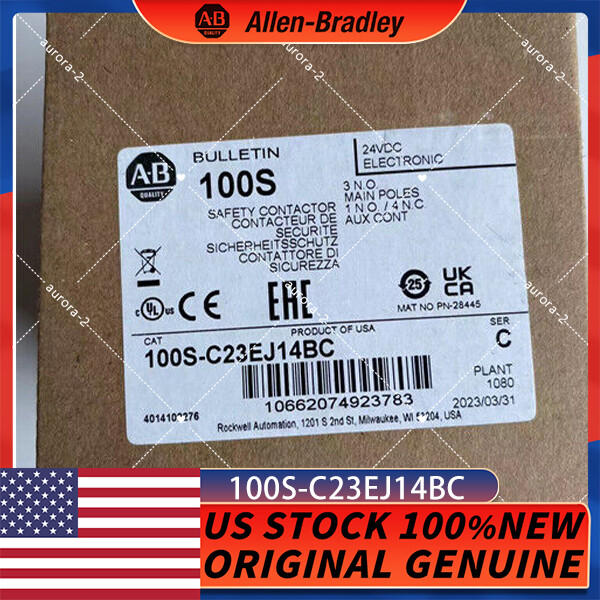 New Sealed Allen Bradley 100S-C23EJ14BC Free Shipping
