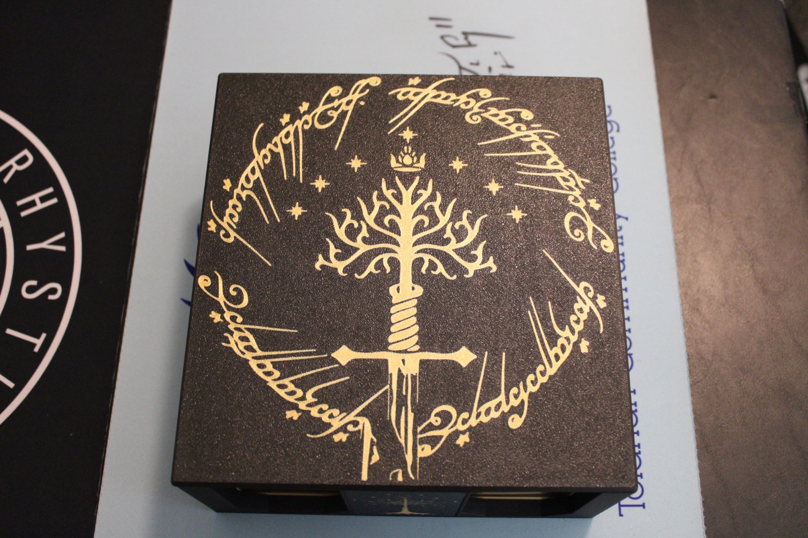 Lord of the Rings MTG EDH Commander Card Case , 4 deck party box