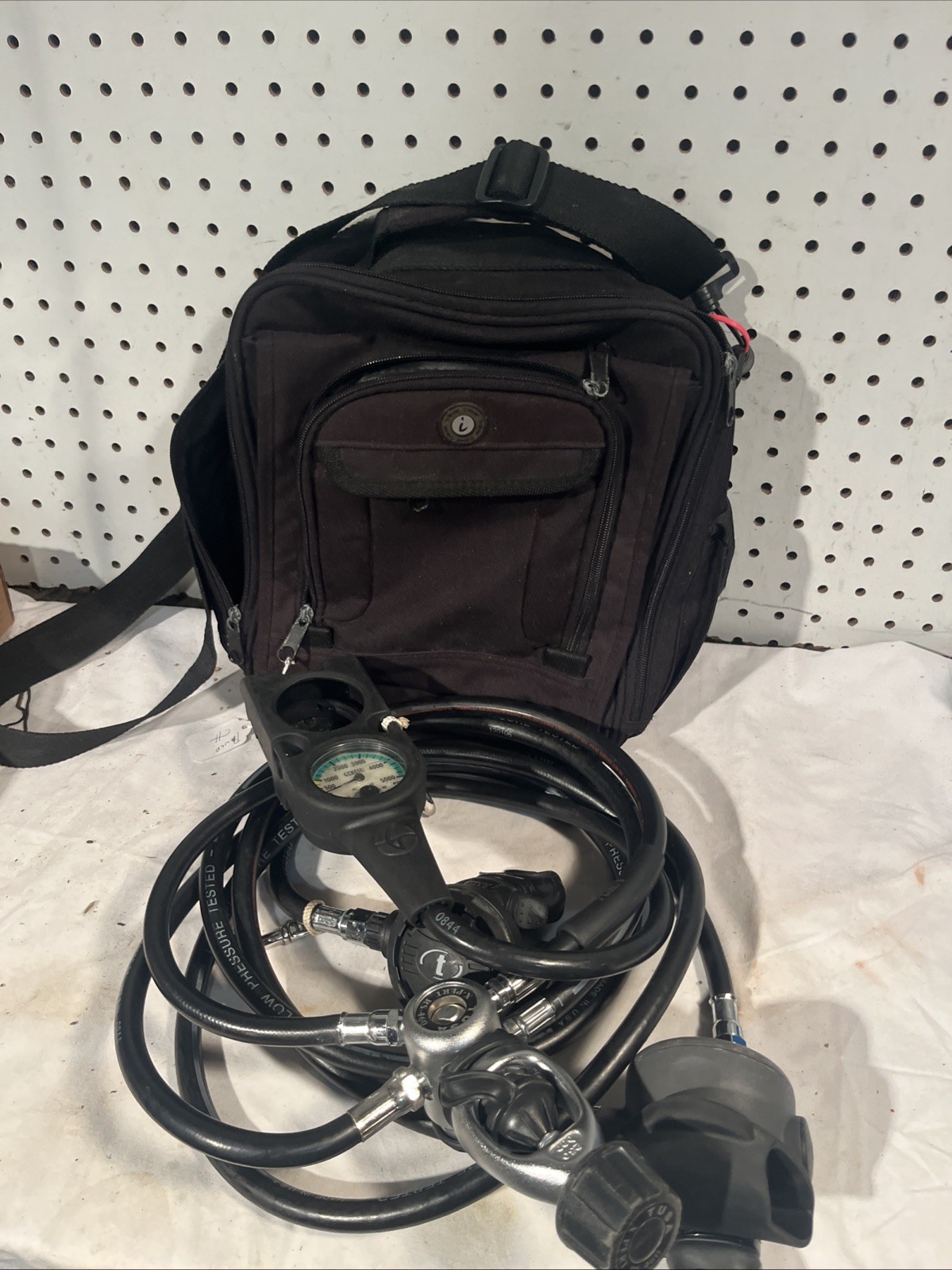 Tusa Scuba Regulator Mouthpieces RS-460 Axis Pro With Bag Untested