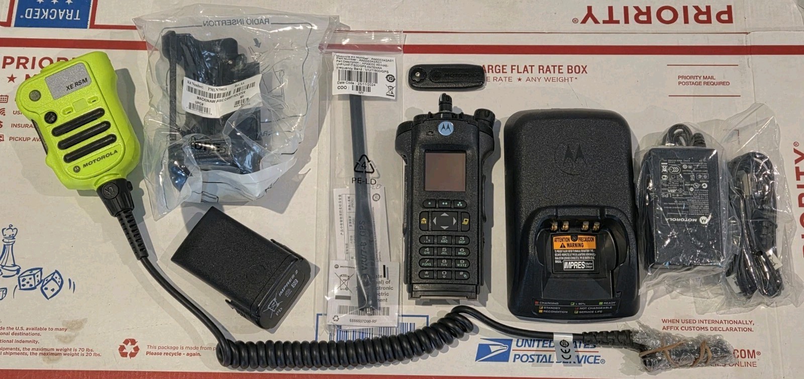 Motorola APX8000 VHF-UHF-700-800Mhz FPP V27 FW Phase 2 TDMA P25 9600 AES ADP