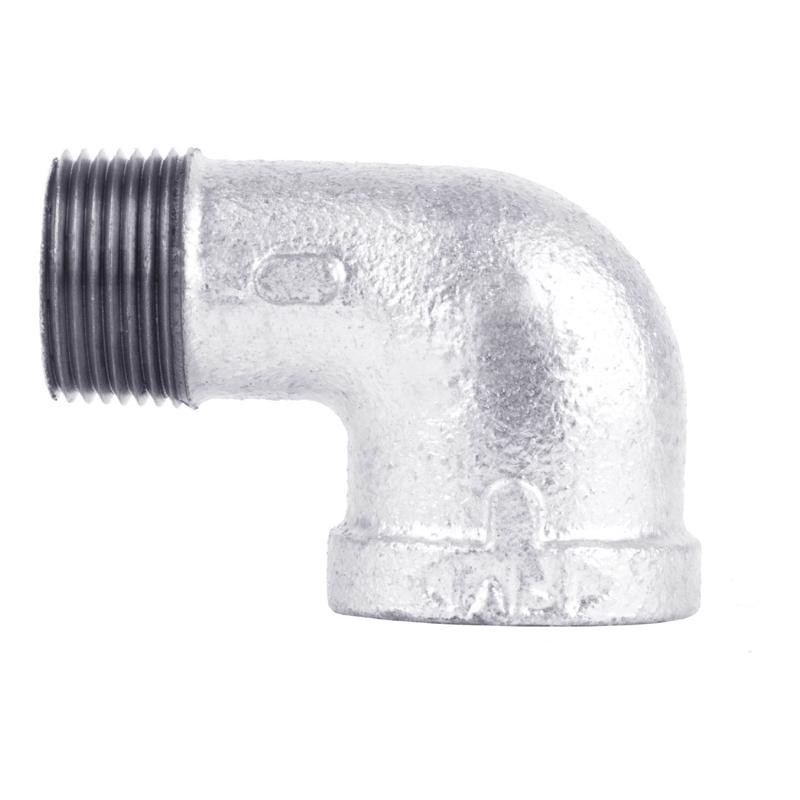 BK Products 510-300HC Galvanized Malleable Iron 90 Deg Street Elbow 1/8 FIP in.