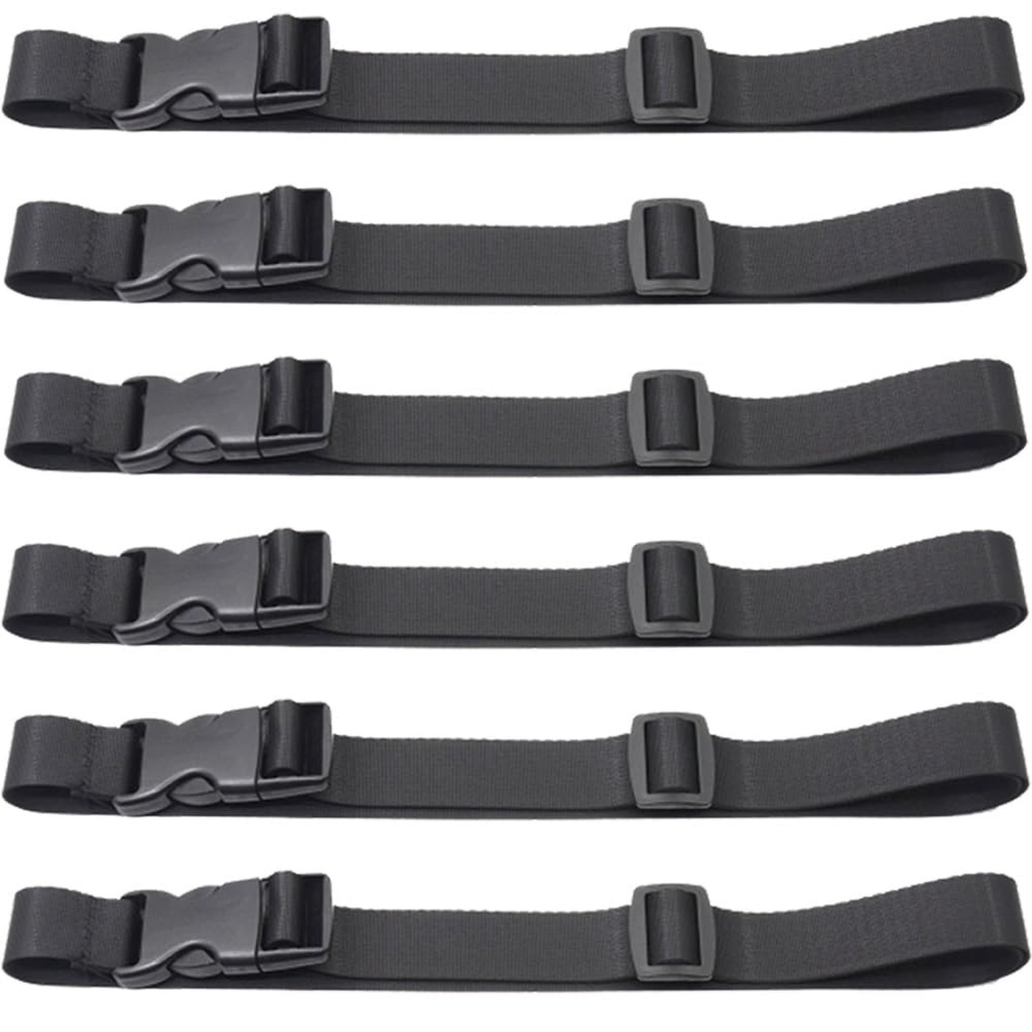Nylon Strap with Buckle, Quick Release Short Adjustable Straps with Buckles, ...