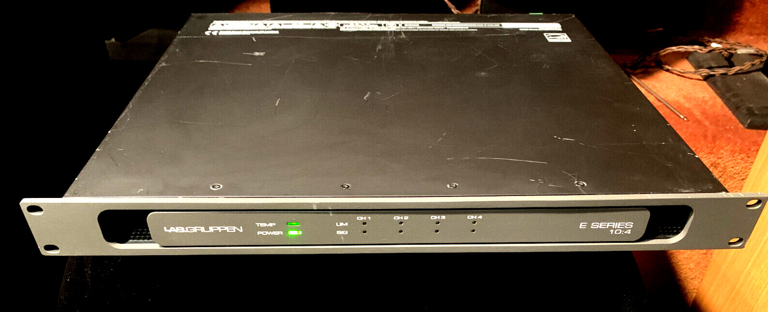 Lab Gruppen E Series 10:4  Amp 4 x 250Watt  Factory Warranty center Refurbished