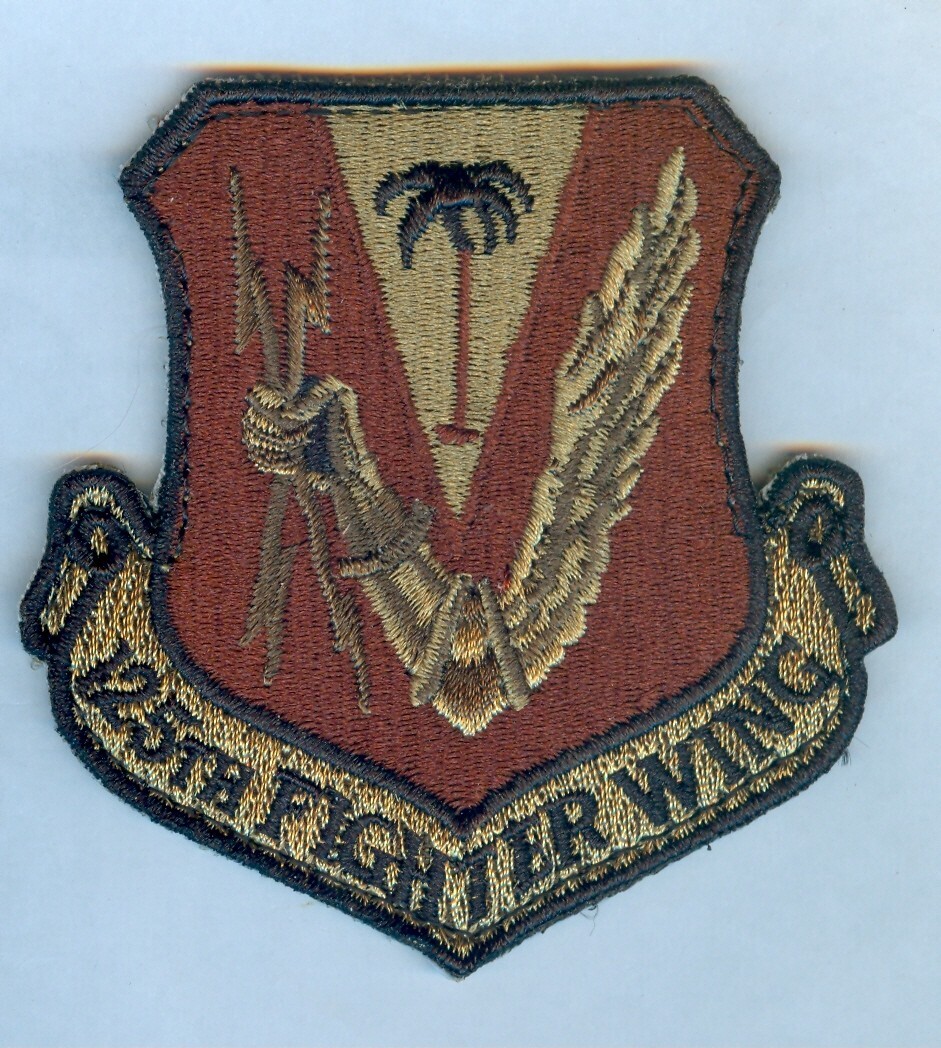 USAF / US Air Force 125th FIGHTER WING - MULTICAM / OCP ... MINT .... X