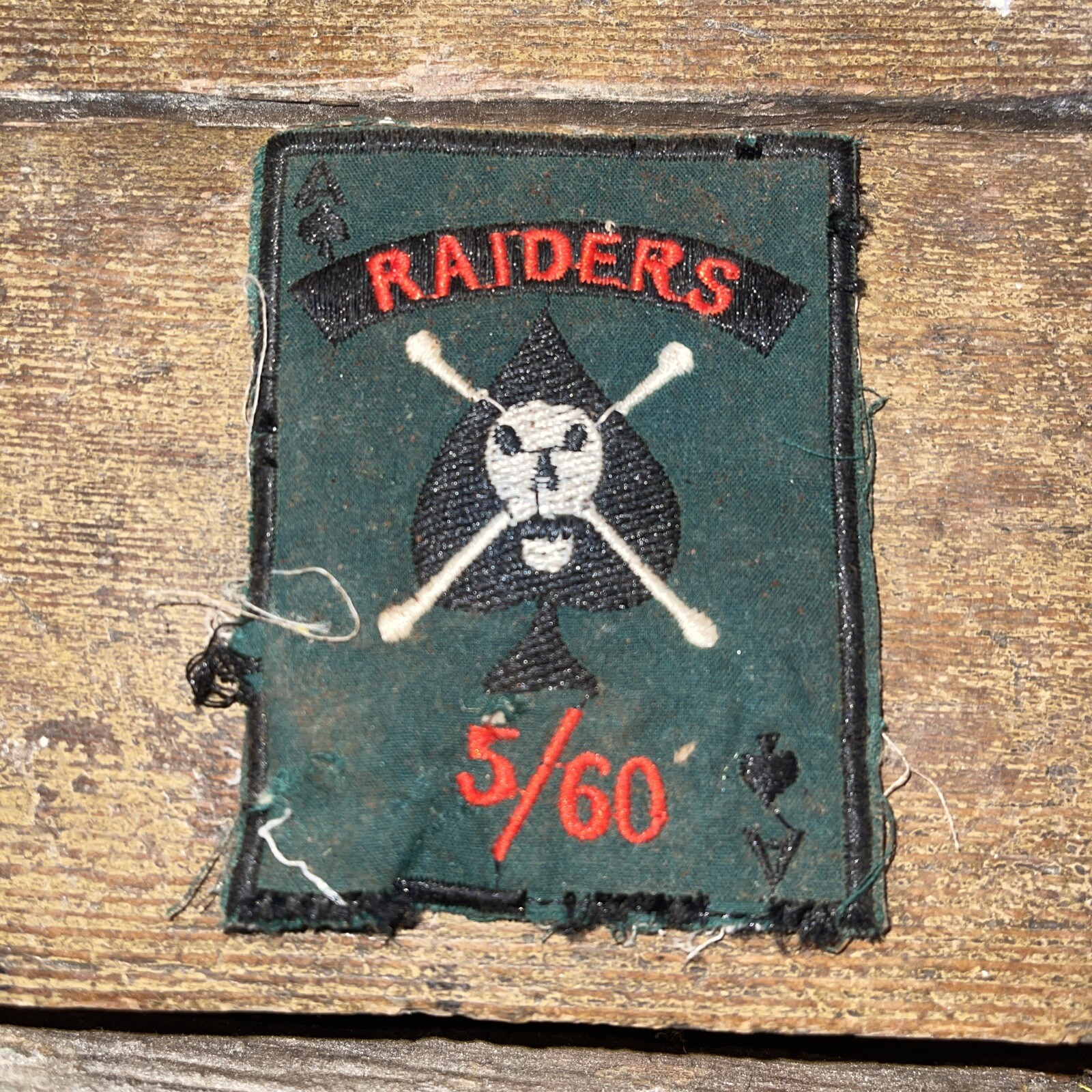 US ARMY Raiders 5/60 VIETNAM PATCH