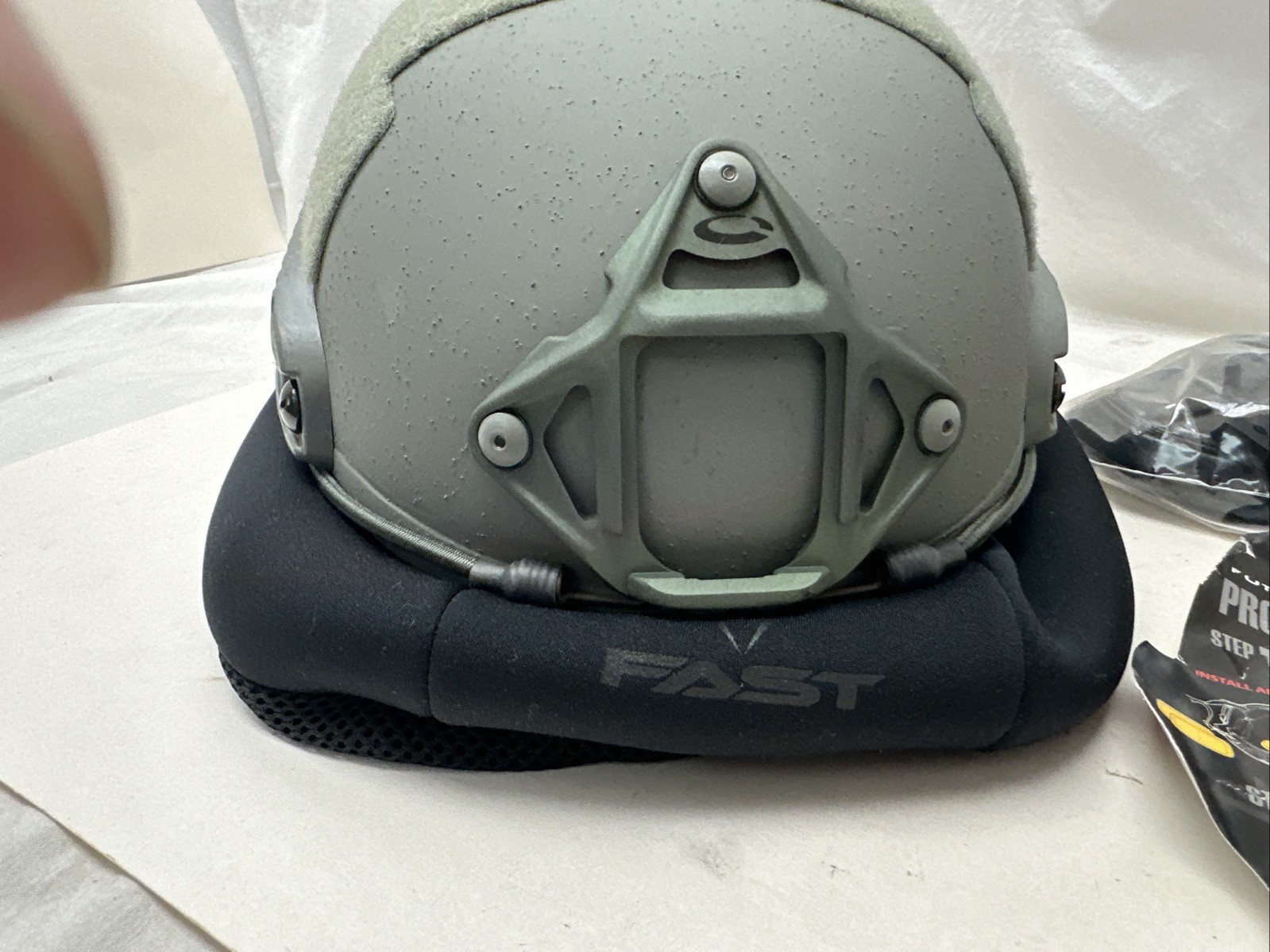 Ops-Core Fast Ballistic High Cut Helmet Medium Foliage Ranger Green dial Lock