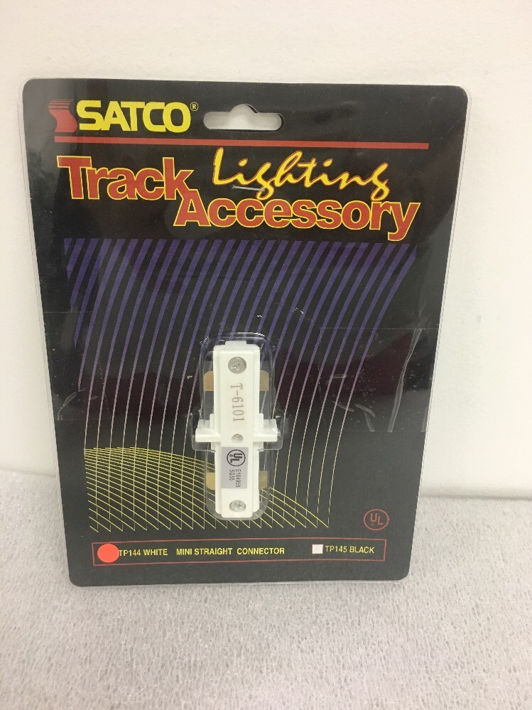 Nuvo Lighting Mini Straight Connector, White - TP144