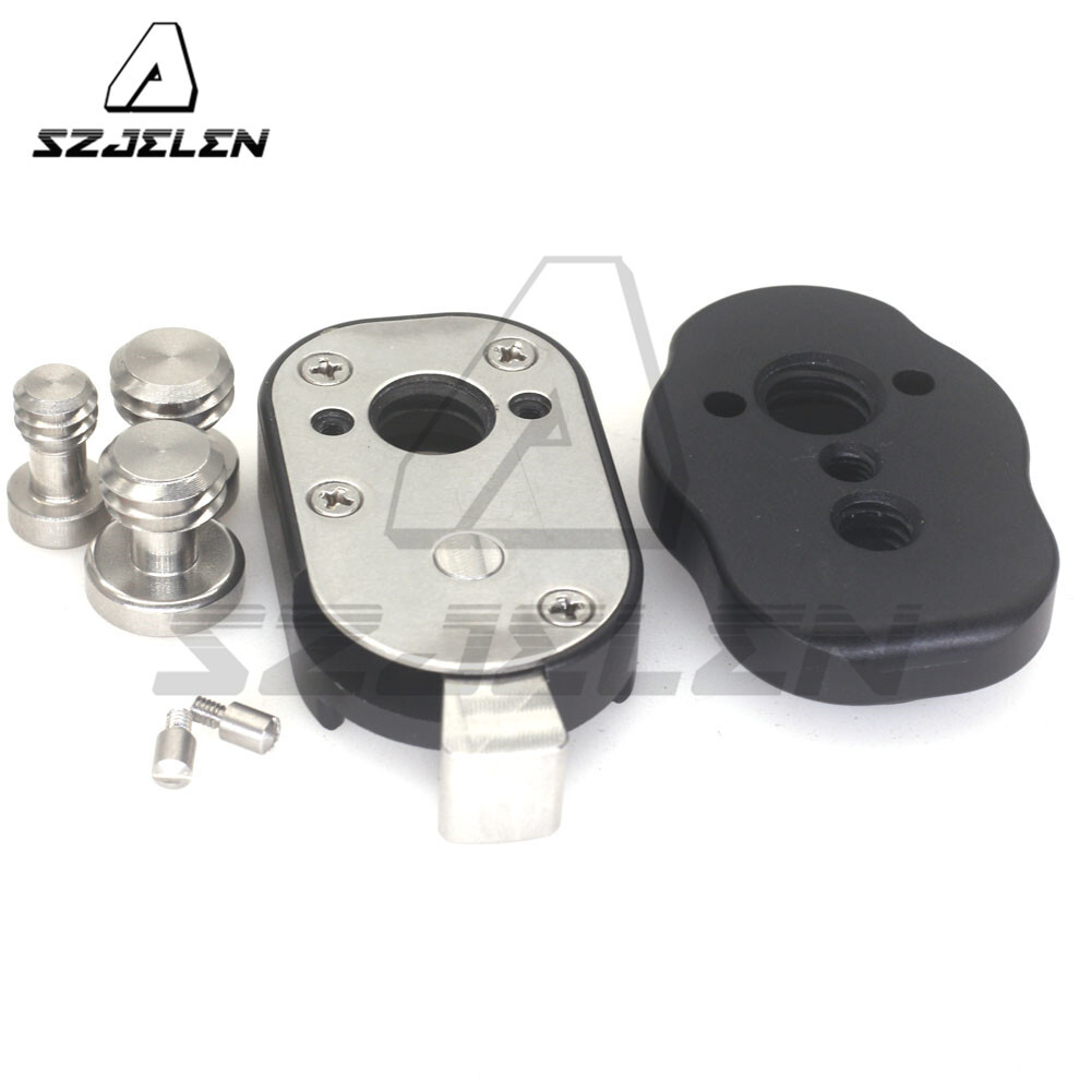 Mini Quick Release Plate System with 3/8 screws M3 for Camera Tripod,Gimbal