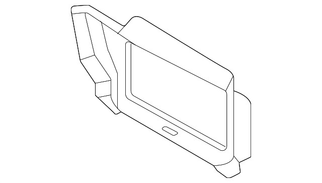 Genuine BMW Frame 51-74-5-B3A-3D6