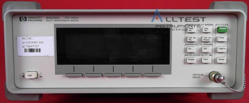 Agilent 86120C Multi-Wavelength Meter