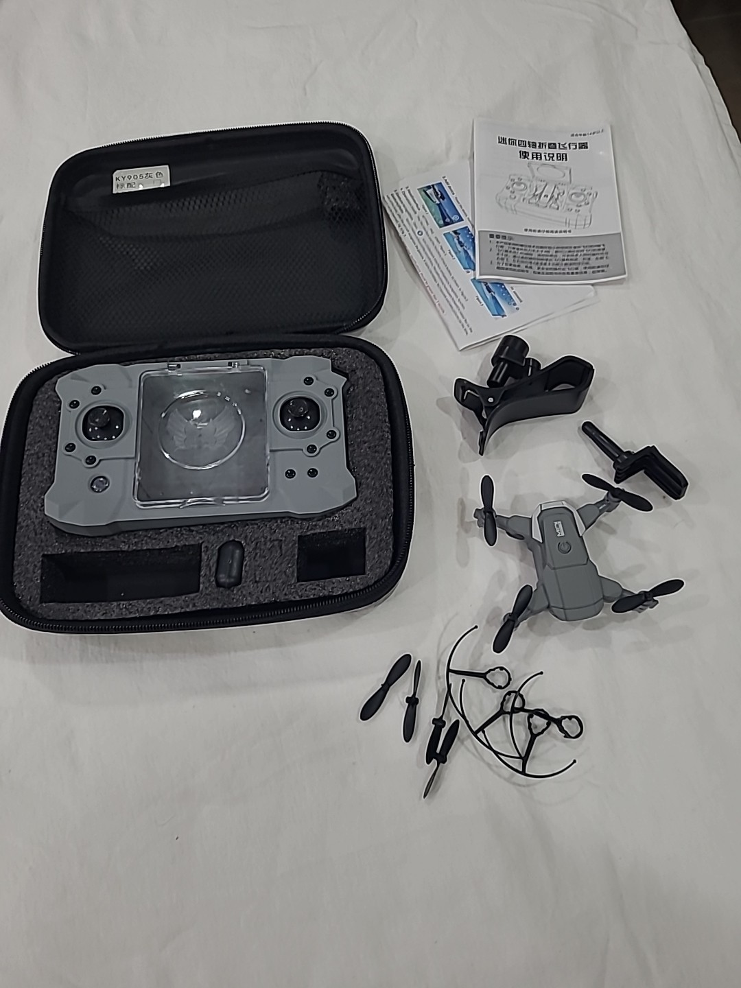 KY910 Mini Drone 4K  HD Camera 2.4G Wifi Pocket RC Quadcopter