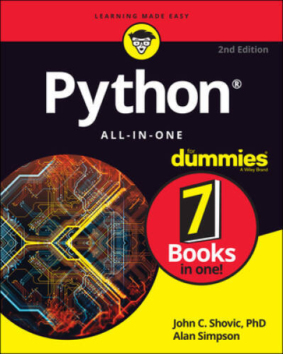 Python All-in-One For Dummies (For Dummies (ComputerTech)) - Paperback - GOOD