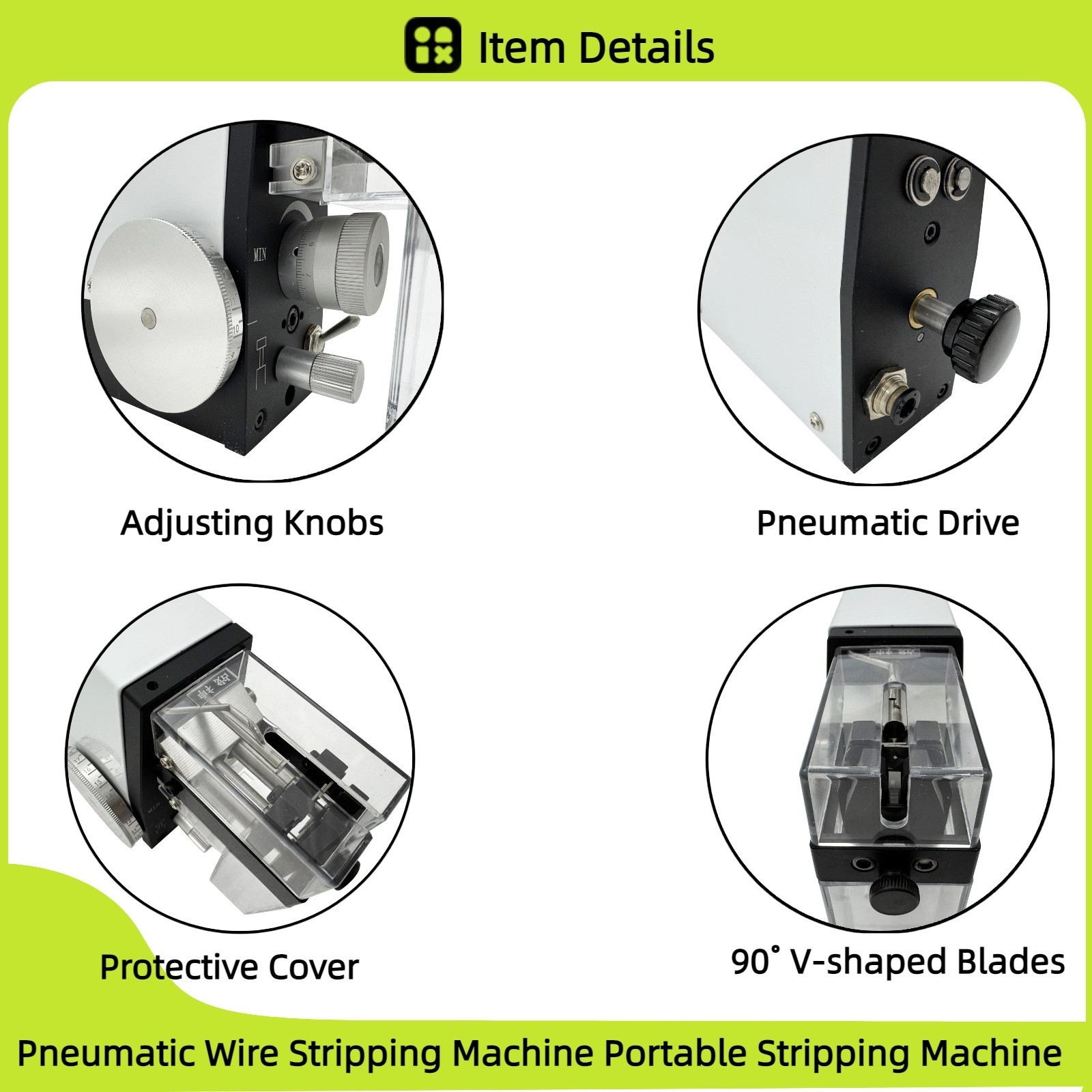 Induction Pneumatic Wire Stripping Machine Portable Small Stripping Machine