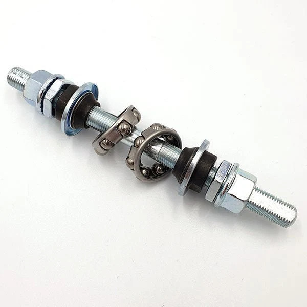 Axle kit - FRONT HUB 3/8"  - Suit SKYWAY Tuff 2 with STEEL flanges