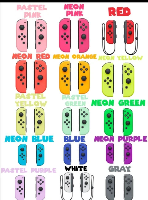 Nintendo Switch Joy Cons | Genuine OEM |  Choose Color | Tested Working