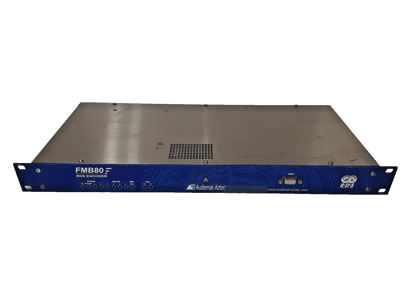 Audemat-Aztec FMB80 Professional Rackmount Radio Data System Encoder - UNTESTED