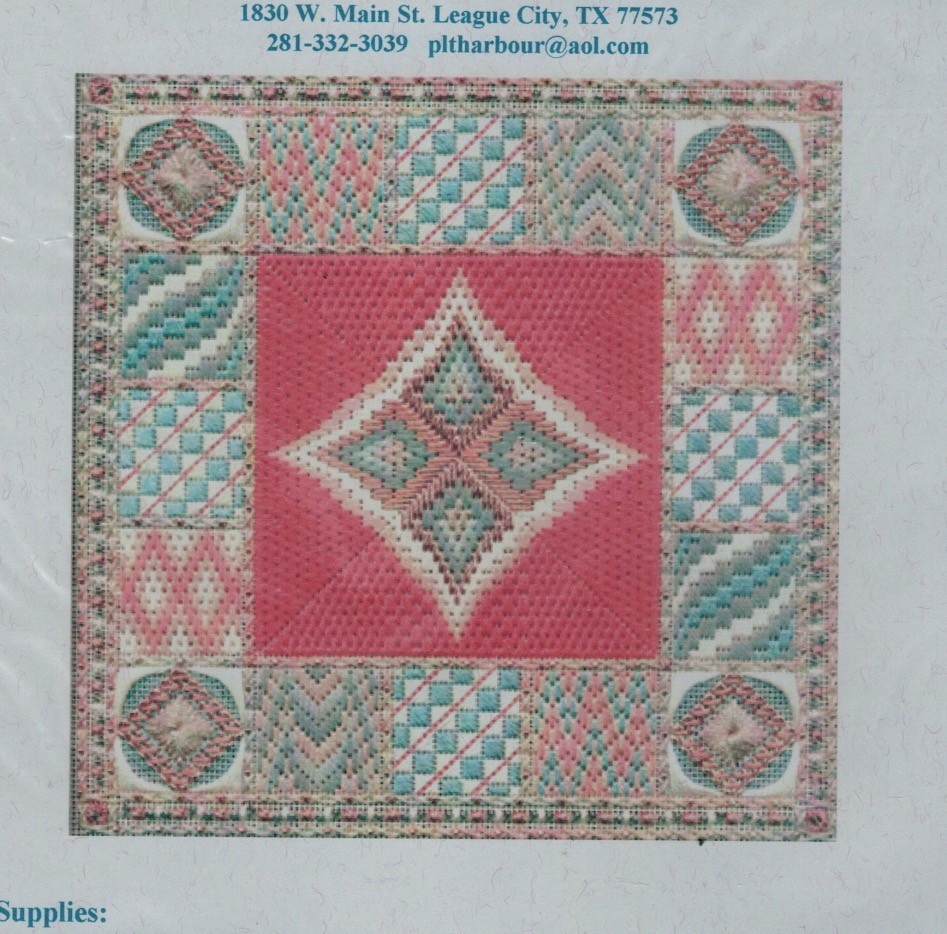 Harbour Lights Designs Needlepoint Sampler Bargello Star Chart Only Paula Tower