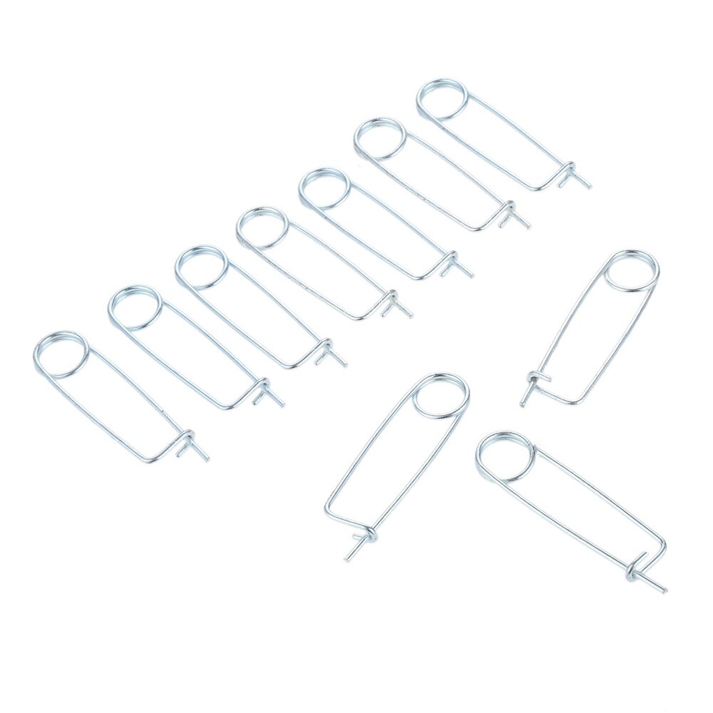 9 Size Brooch Shape Cotter Pins Hitch Locking Clip for Car Trailer Truck Boat RV