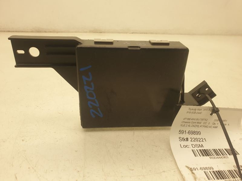 07-09 TOYOTA CAMRY TEMPERATURE CONTROL MODULE CHASSIS ECM ASSEMBLY
