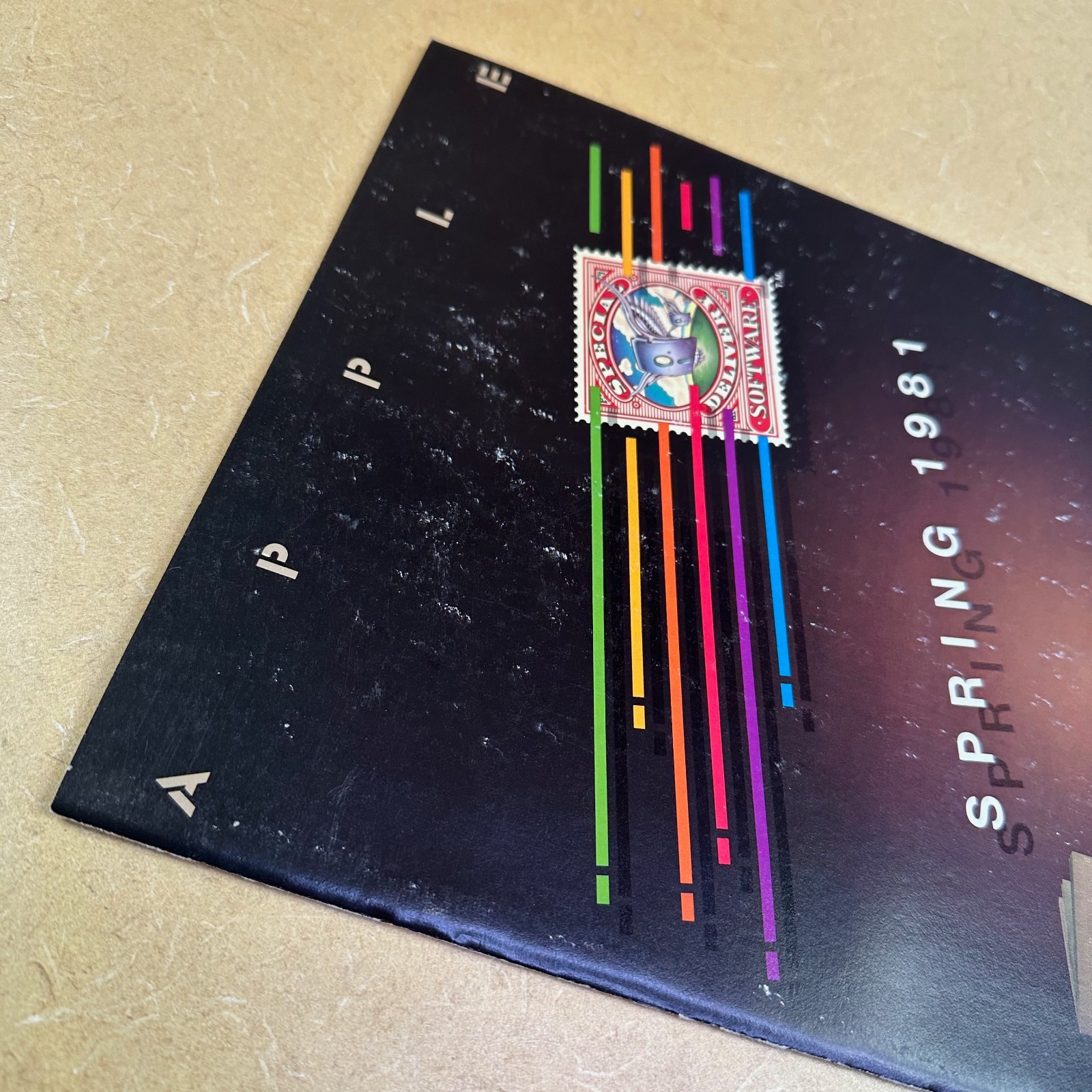 45 yrs old_ APPLE RARE SPRING CATALOG SPRING 1981 Apple III Apple II