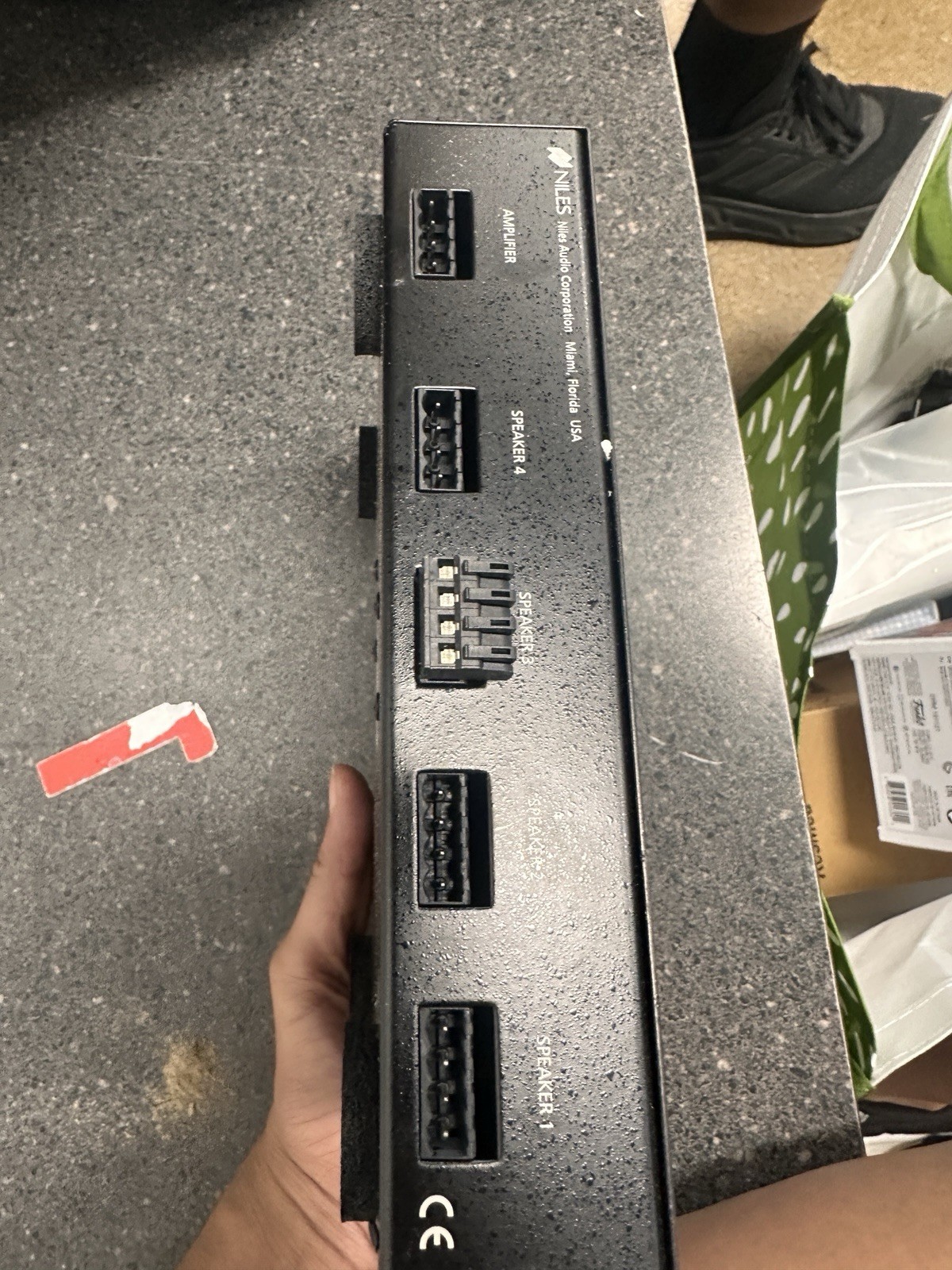 Niles SS-4, 4-Pair Speaker selector
