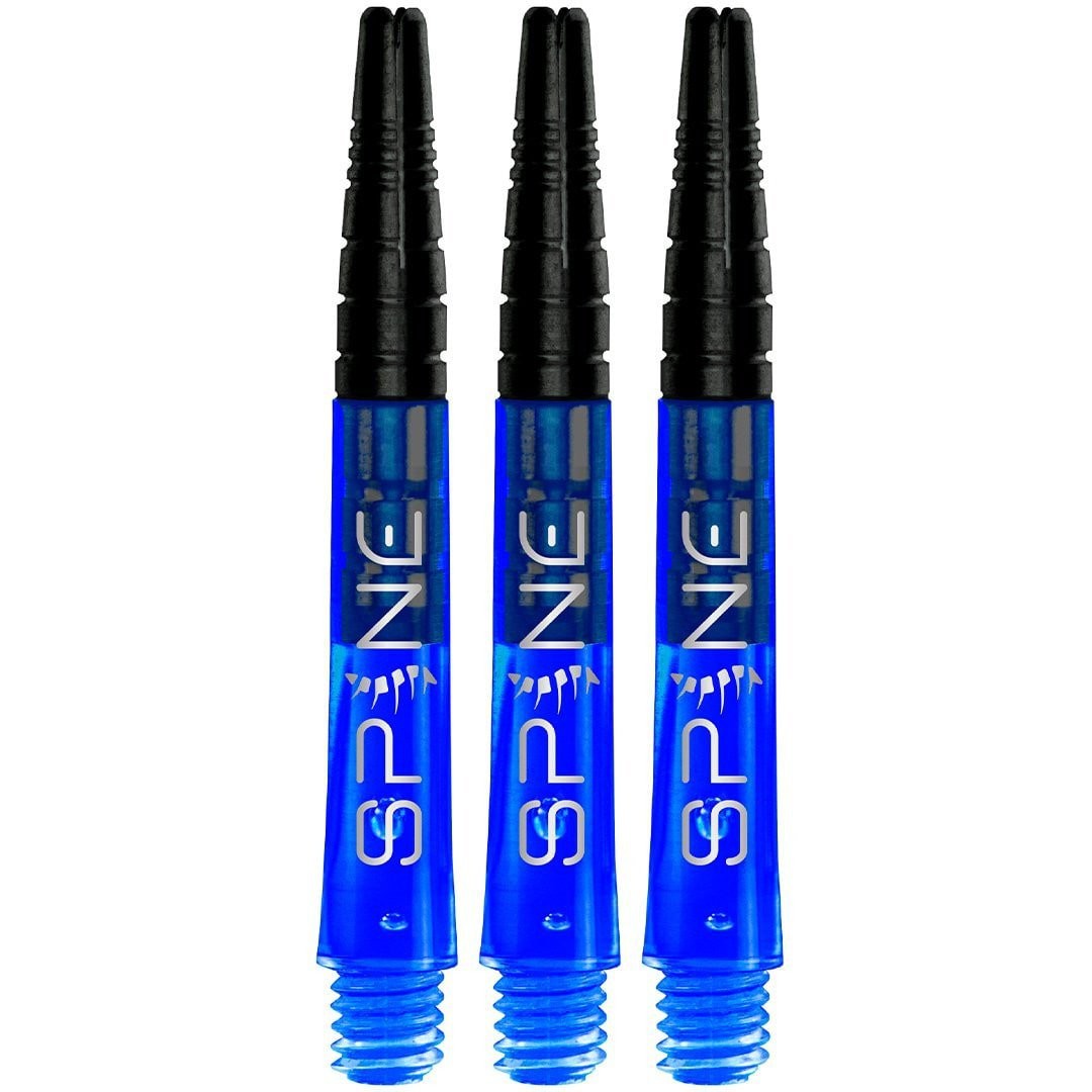 Bull's Darts Spine Shafts Blue In Between