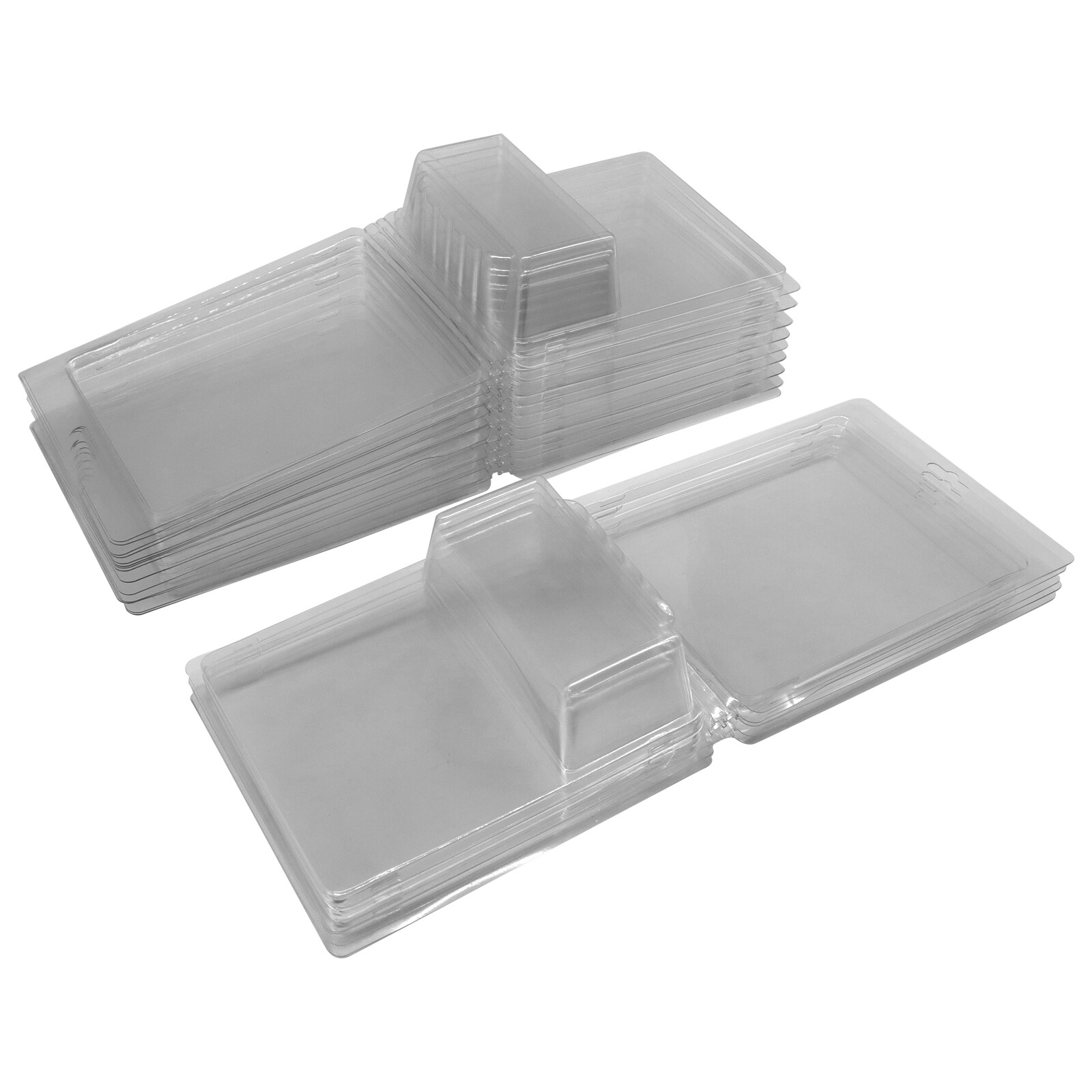 10Pack Clear Protector Case Plastic Display For Hot Wheels & Matchbox Basic Cars
