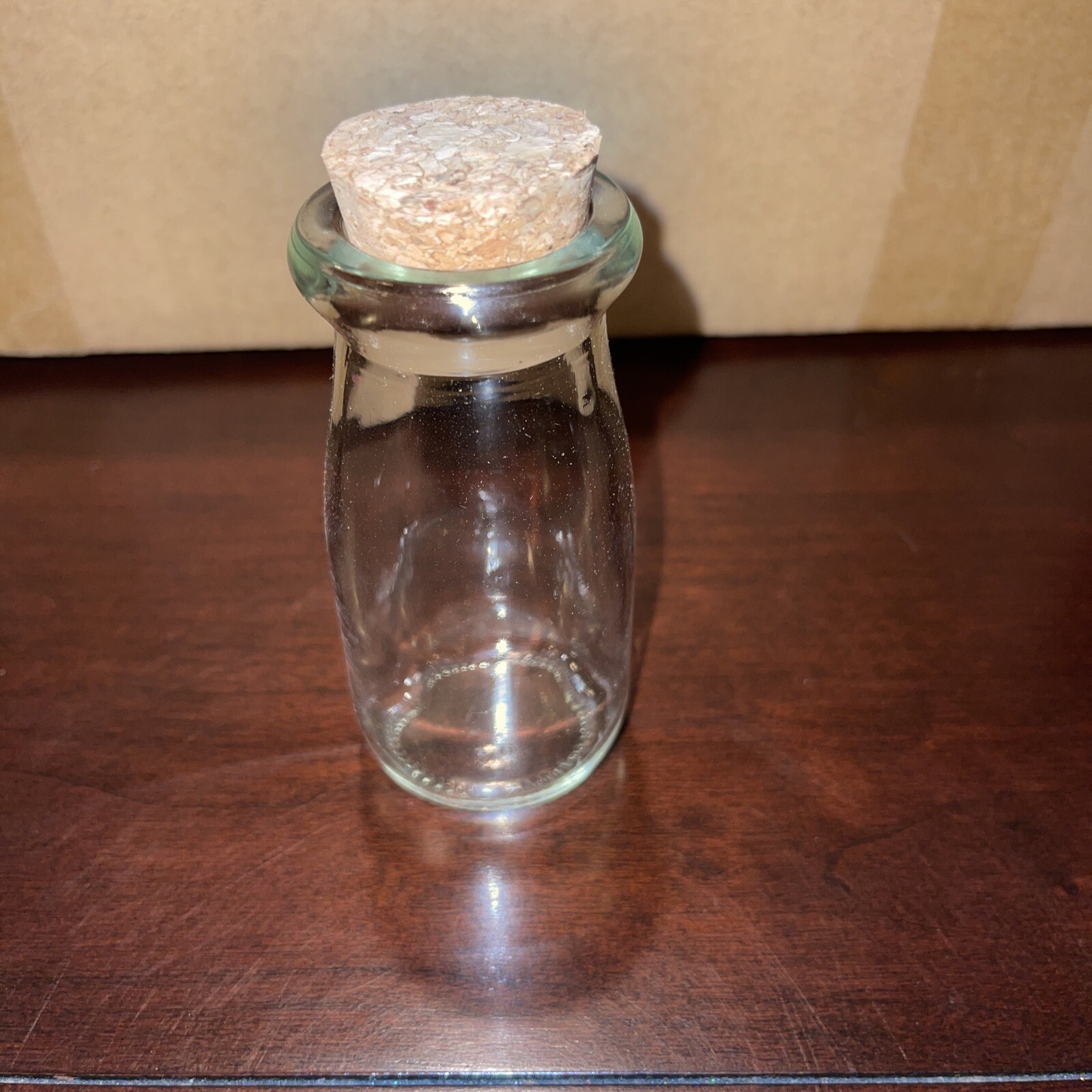 glass jars wirh cork 24 In Each Box 6 Boxes