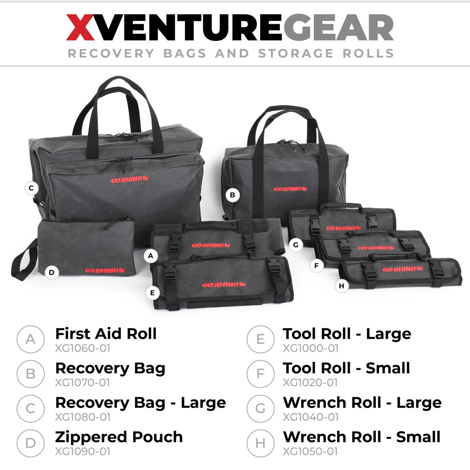 Go Rhino Xventure Tool Roll Small