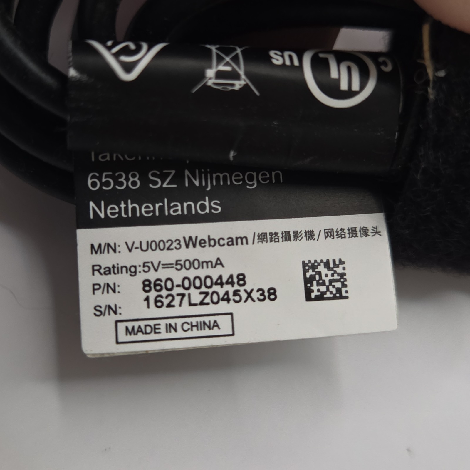 WORKING! Logitech HD Webcam C525 Portable HD 720p with Autofocus