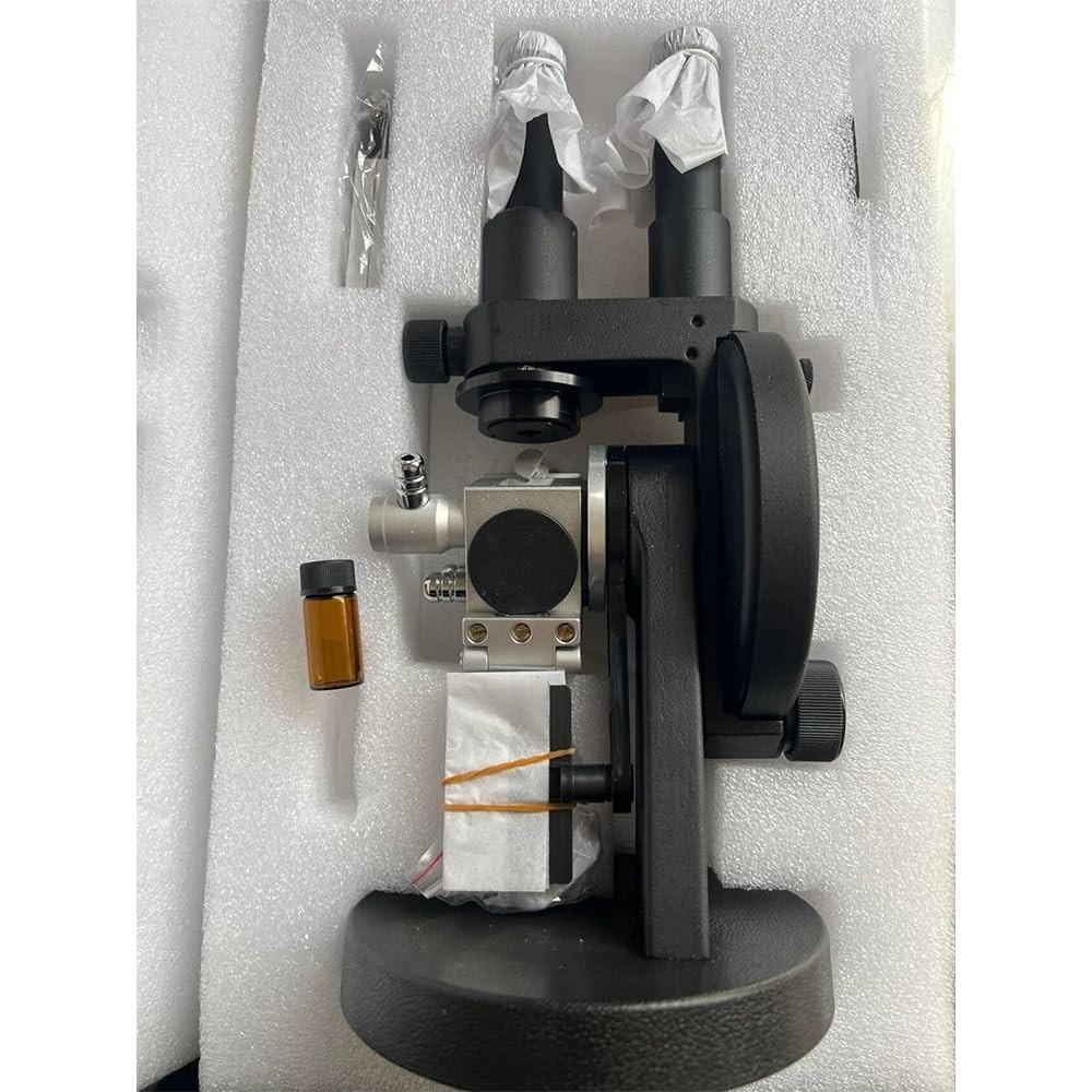 Binocular Refractometer Brix Refractometer with Accuracy ±0.0003nD Brix 0-95%