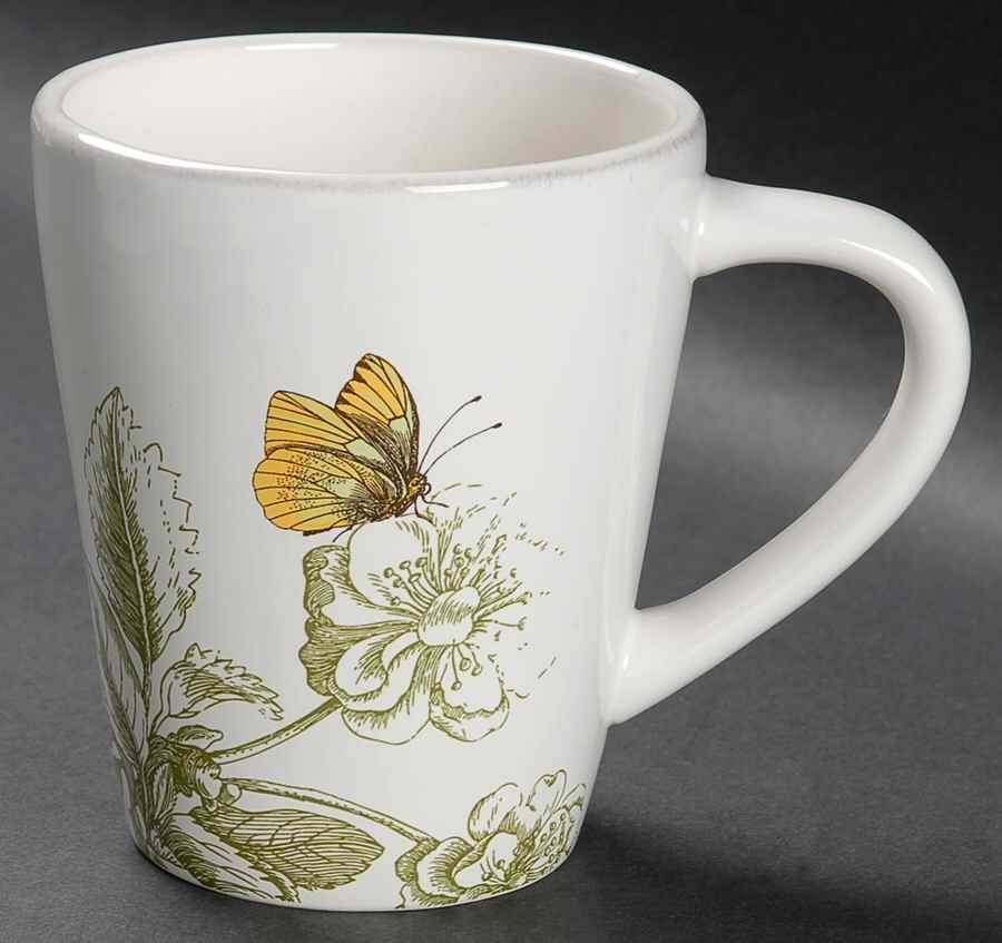 Sonoma Home Green House Mug 9492205