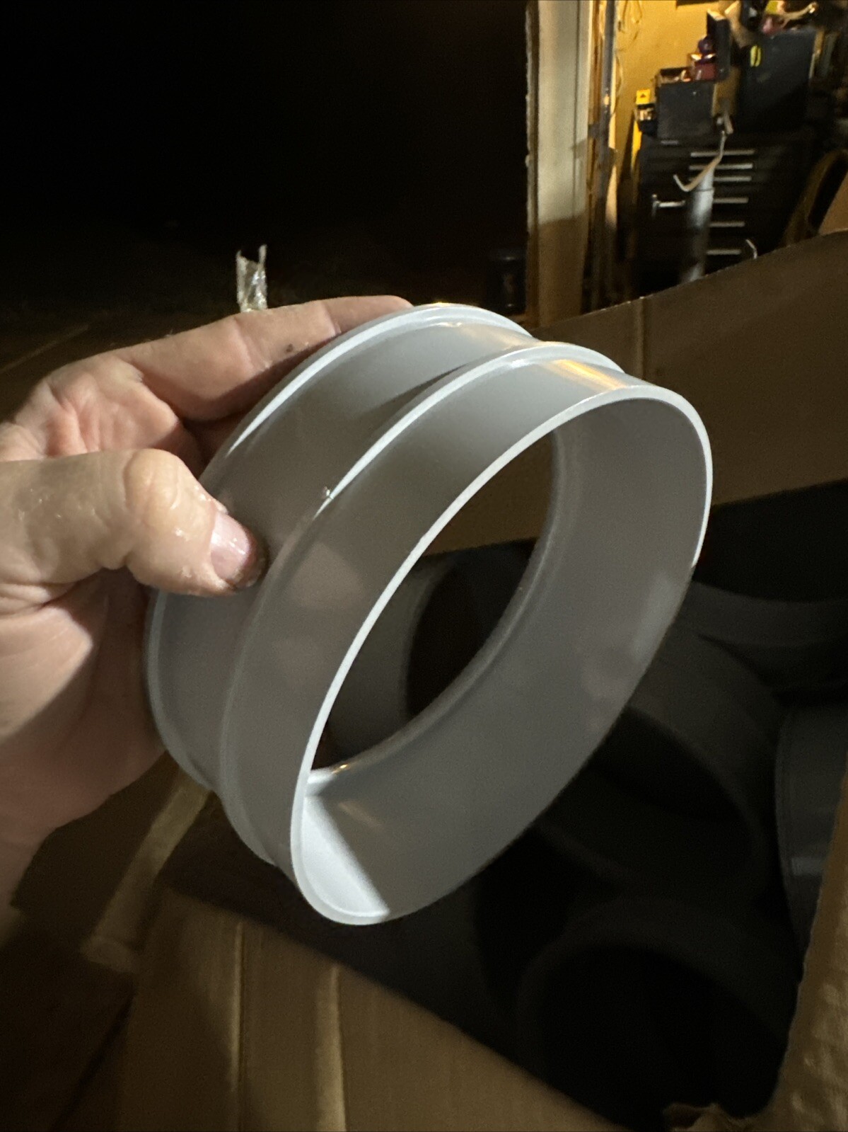 077332 6" PVC Socket Molded End Bell Eb-65 44g8 55mm